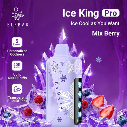 ELFBAR PRO 新品首发 一次性电子烟 40000PUFF 明星产品 19口味