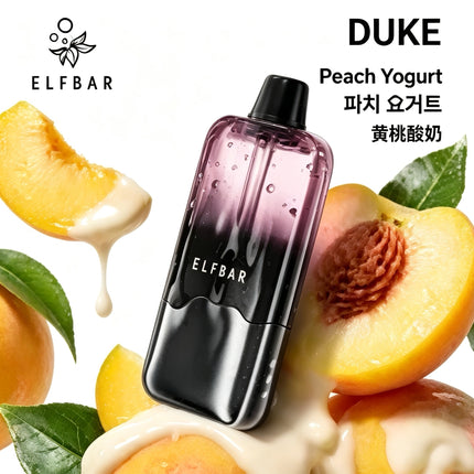ELFBAR DUKE 一次性电子烟 ICE KING 新品 透明质感 19口味