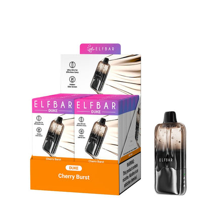 ELFBAR DUKE 一次性电子烟 ICE KING 新品 透明质感 19口味