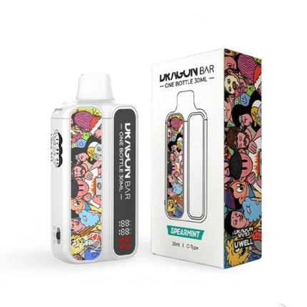 DragonBar 一次性电子烟 30ml大容量 大口数 大强度 爆火新品 8口味
