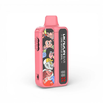 DragonBar 一次性电子烟 30ml大容量 大口数 大强度 爆火新品 8口味