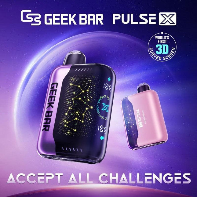 GEEKBAR 一次性电子烟 PULSE X 星座款 北美一线头部品牌  11口味