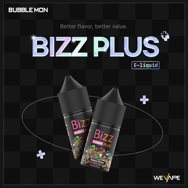 BUBBLEMON 四代 BIZZPLUS 烟油 30ml NIC 0.98% 6个口味