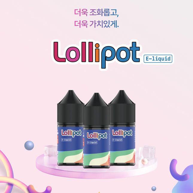 BUBBLEMON 四代 Lollipot 烟油 30ml NIC 0.98% 15个口味